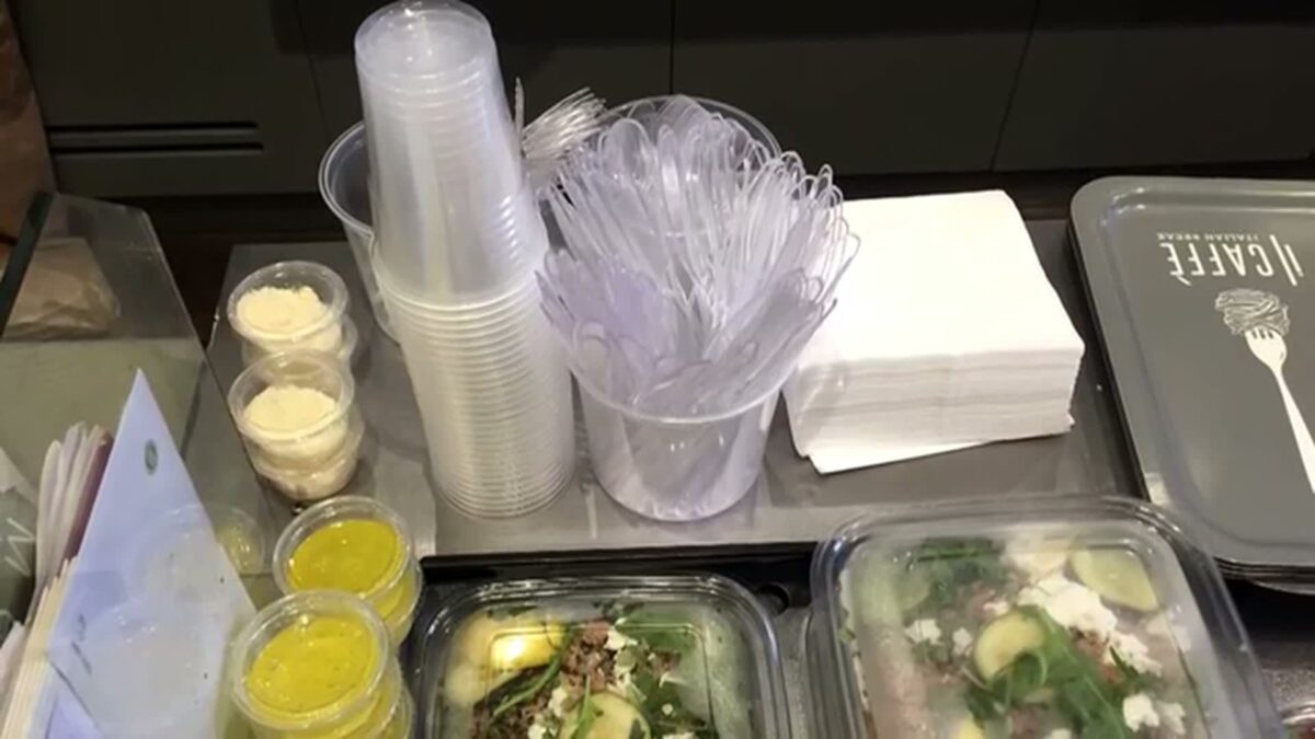 Officials say the goal is to reduce unnecessary plastic waste and help keep it out of landfills while also minimizing litter. The New Jersey Restaurant and Hospitality Association says businesses will also benefit.
