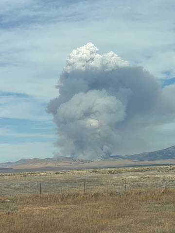 Evacuations Underway for North Hegler Fire