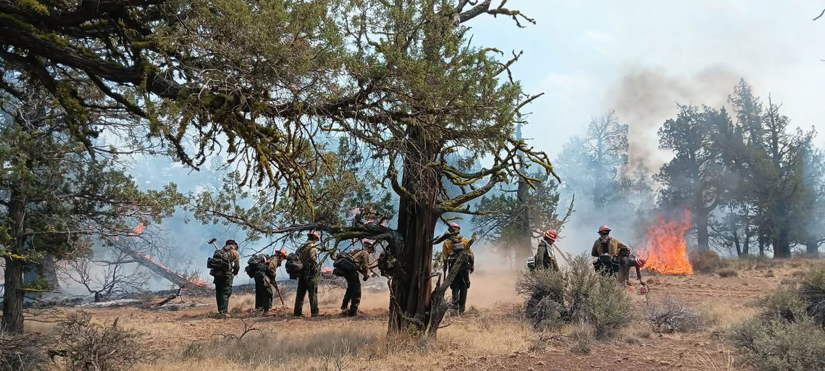 Central Oregon Fire provides update on efforts  and conditions for multiple wildfires in region