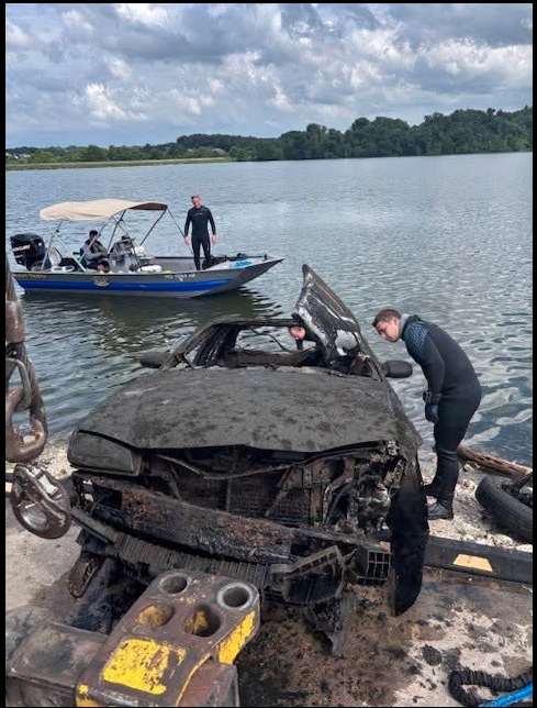 JCPD closes investigation into car found in Binder Lake