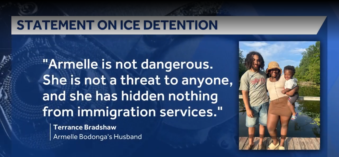 Local leaders and community members speak out after the detention of Armelle Bondonga