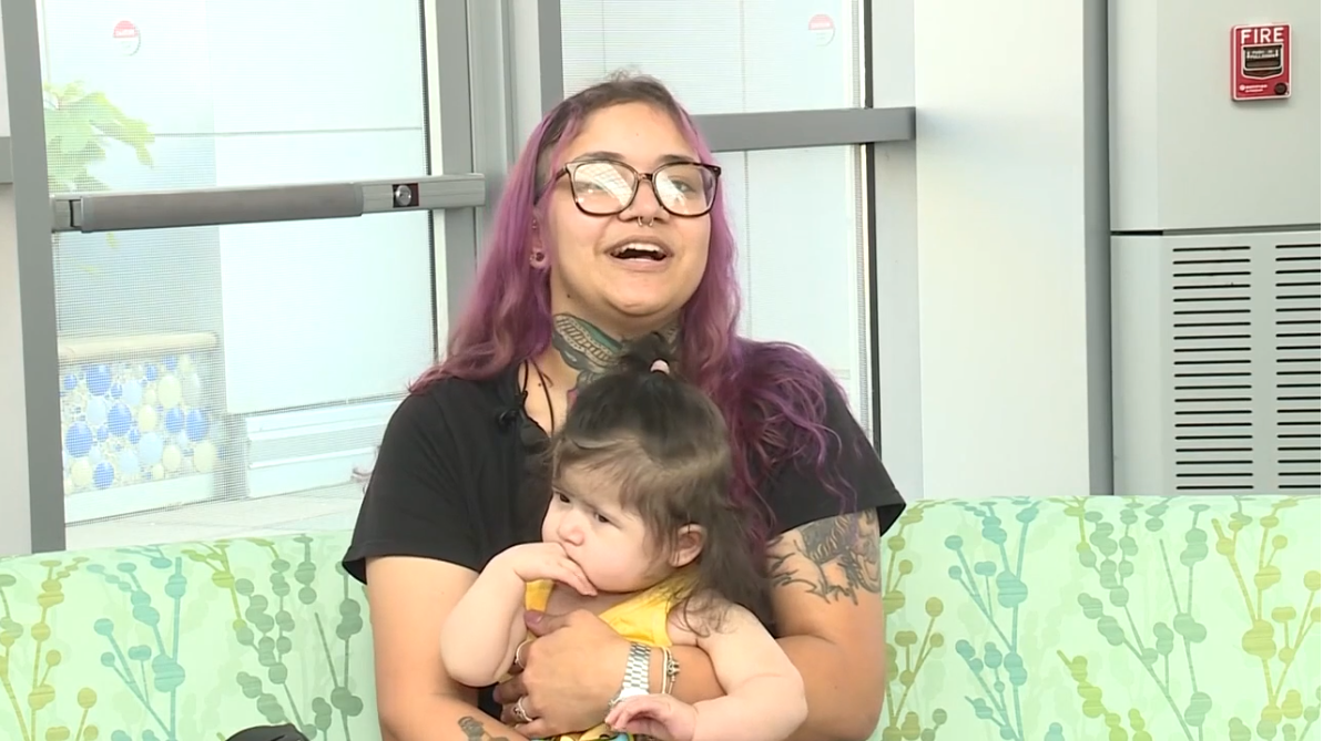Doctors at Oklahoma Children’s Hospital performed the state’s first partial heart transplant on 1-year-old Angelica Moreno-Roman.