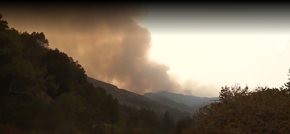 The Plaskett Fire has grown to approximately 2