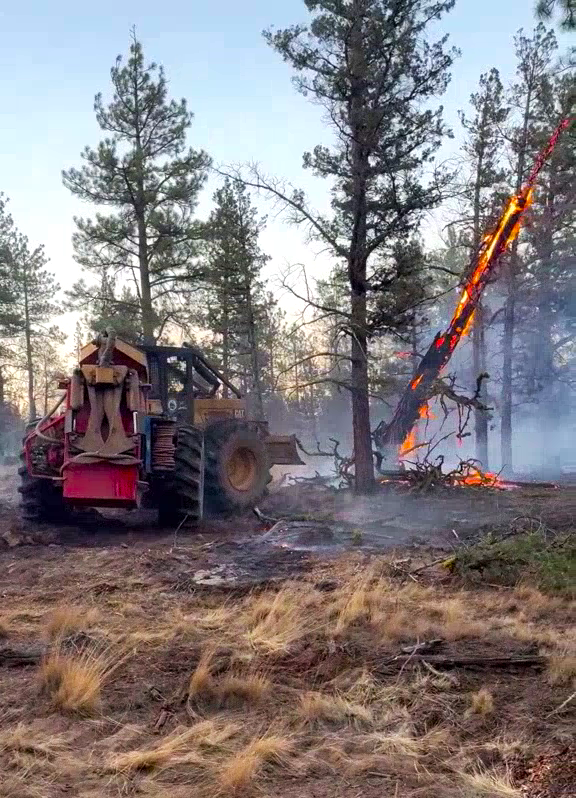 Akawa Butte Fire: Mop-up continues ahead of public meeting tonight
