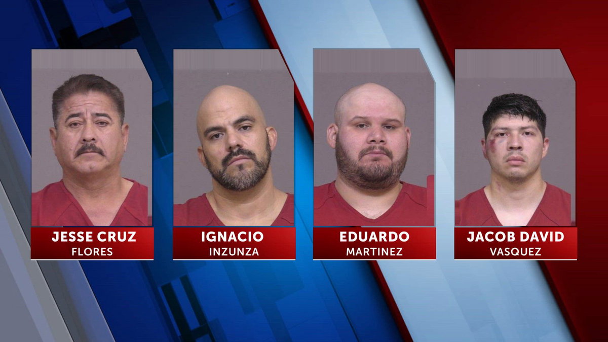 Four of five suspects arrested in Operation Teardrop identified