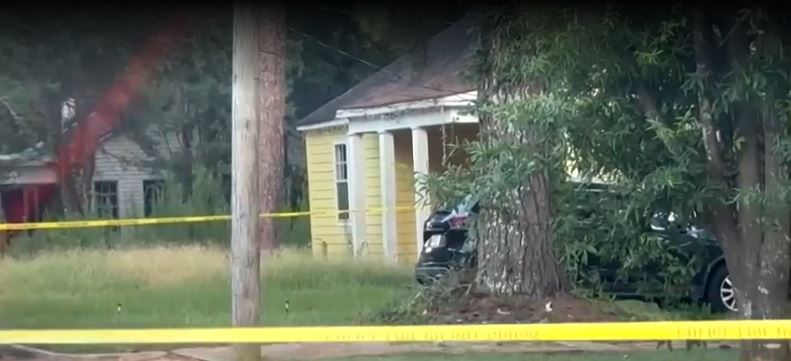 Jackson police are investigating after a woman was found hanging from a tree Monday night in the backyard of an apparently vacant home along Road of Remembrance.