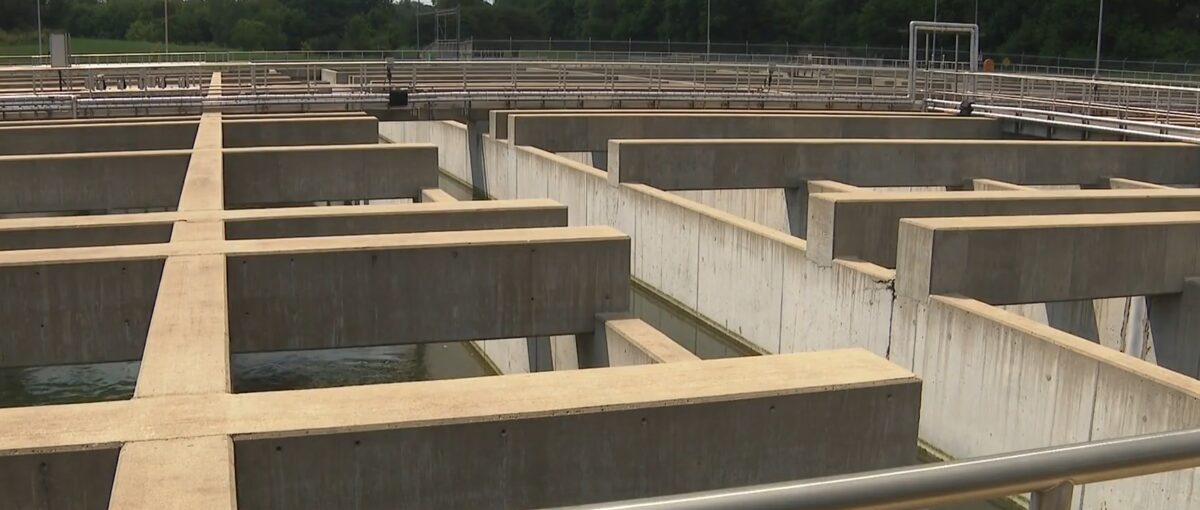The Calumet Water Reclamation Plant processes an average of 350 million gallons of water daily