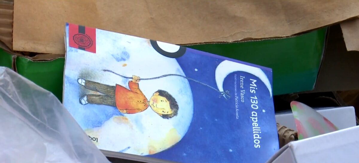 Thousands of dollars of new and unused school supplies – including books