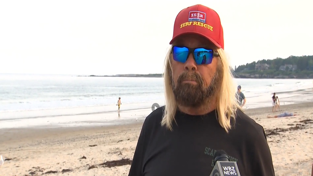 A 71-year-old lifeguard said he was dragged underwater by a great white shark last weekend at a beach in Scarborough