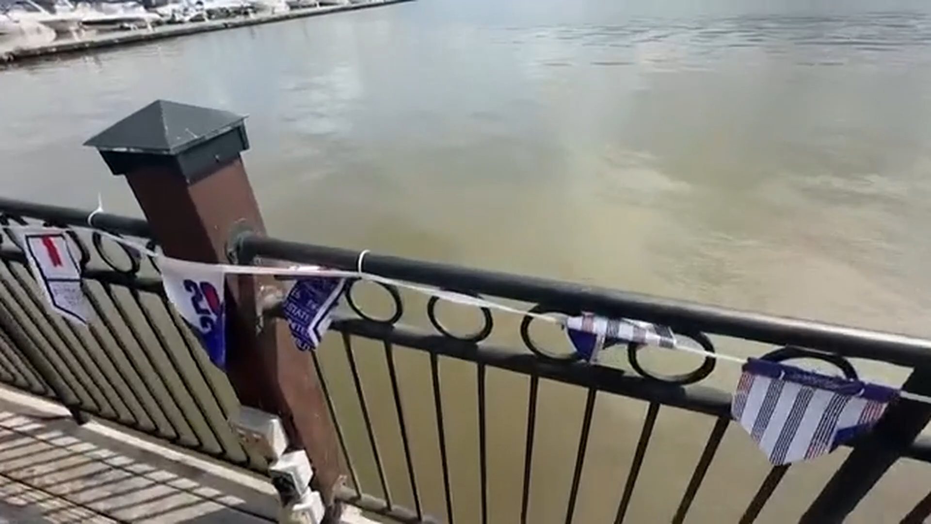 An engagement ring was recovered from the Hudson River after slipping off a bride-to-be's finger.