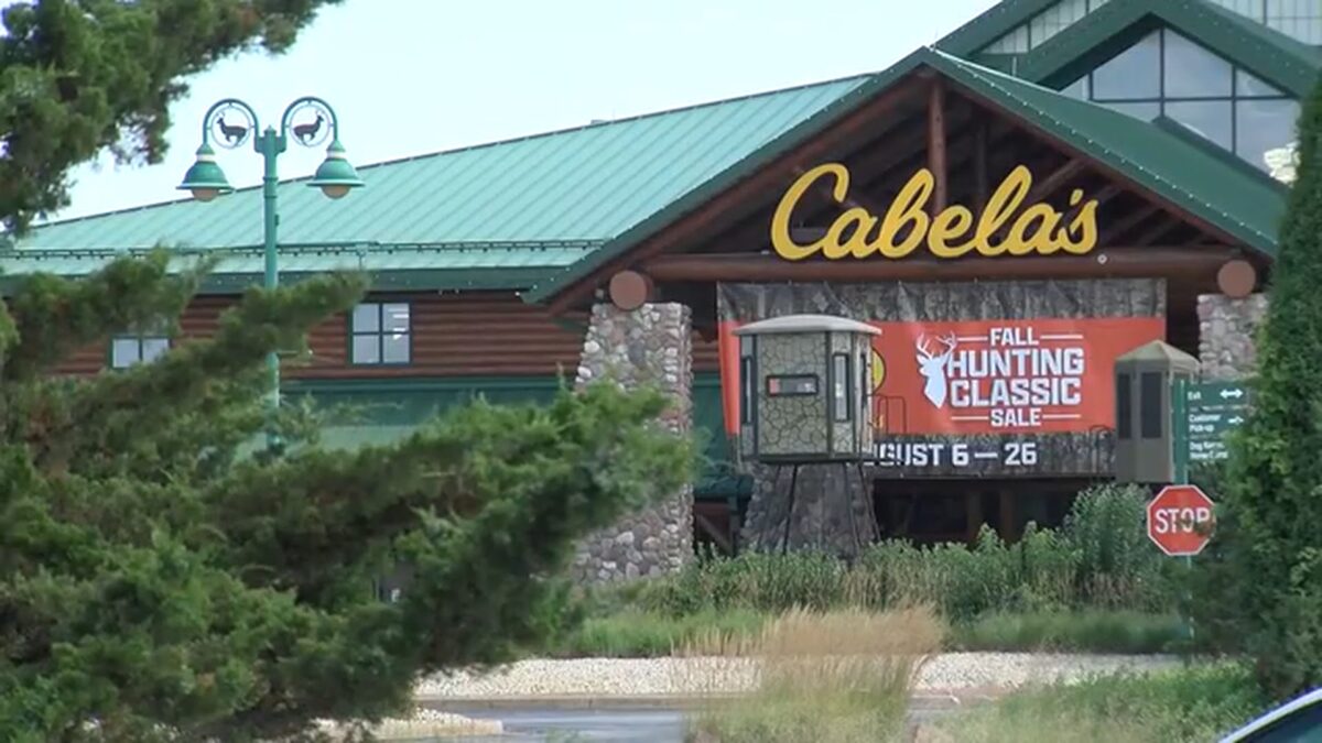 A Wisconsin man taking a trip to Cabela's apparently thought it was too long by car