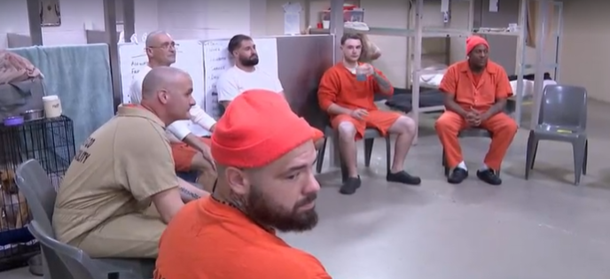 The animals are part of the jail's SMART program