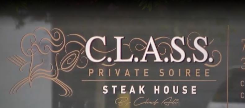 Class Soiree Steakhouse is gaining attention with its monthly nude dining experience