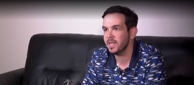 Ryan Menzies was at work when his girlfriend sent him the video