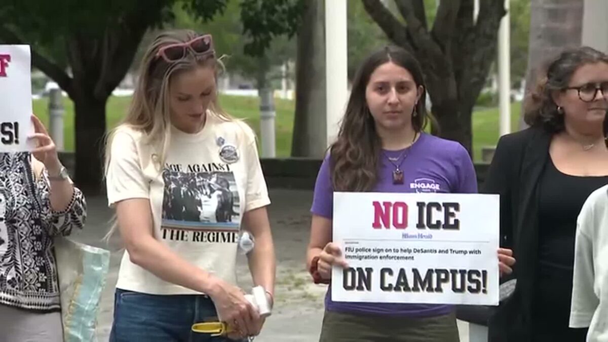 A U.S. District Court Judge granted a motion to enjoin the university from enforcing regulations that punished members of FIU's student-led ICEBreakers group for a silent demonstration.