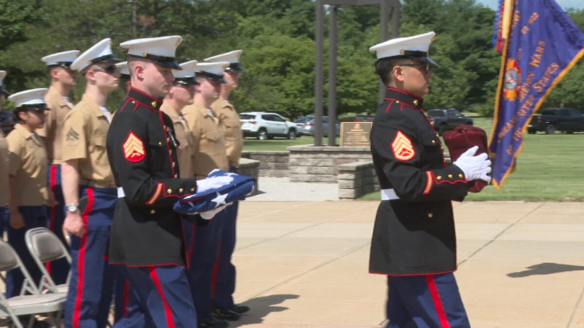 The Maryland Department of Veterans and Military Families had been unable to locate relatives who could attend the service. But when Hayden was laid to rest
