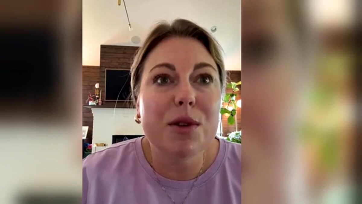 Jamie Nowak watched her husband and 2 kids on the ride when the incident happened.