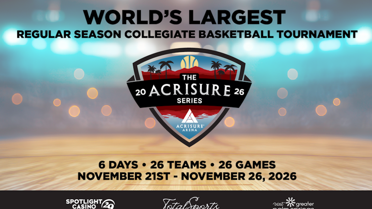 Thanksgiving college basketball event returns to Acrisure Arena in November