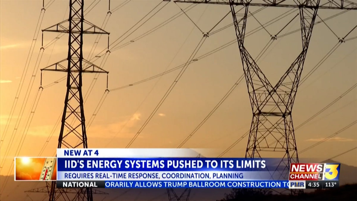 IID’s energy systems pushed to its limits