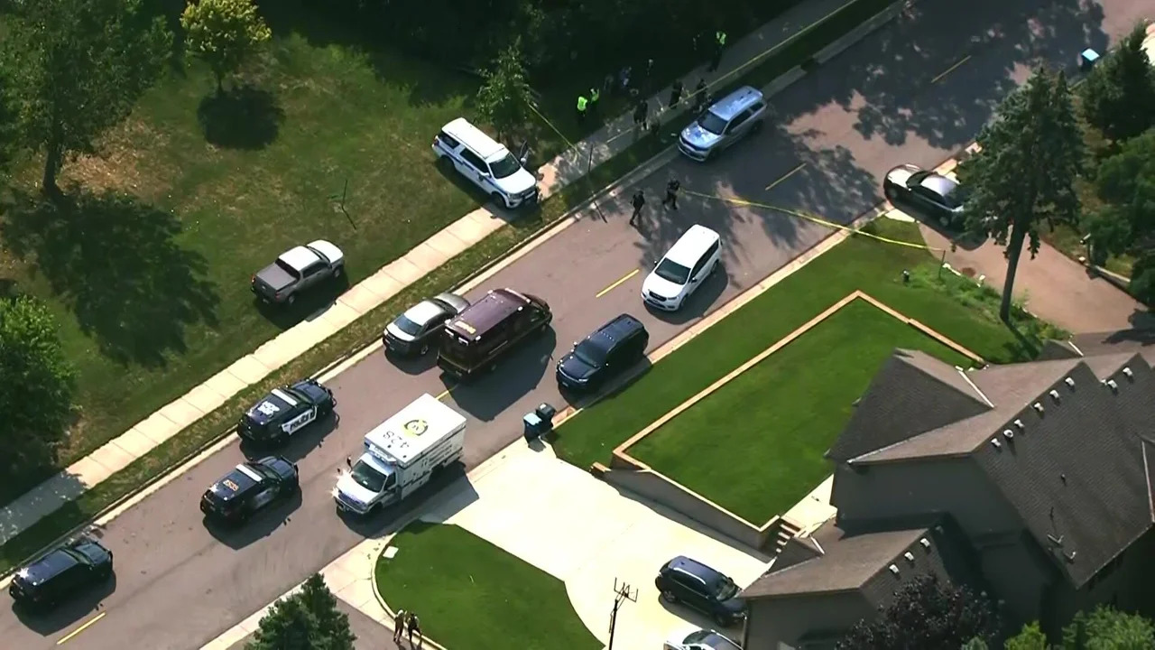 A 41-year-old man was dead from an apparent self-inflicted gunshot wound