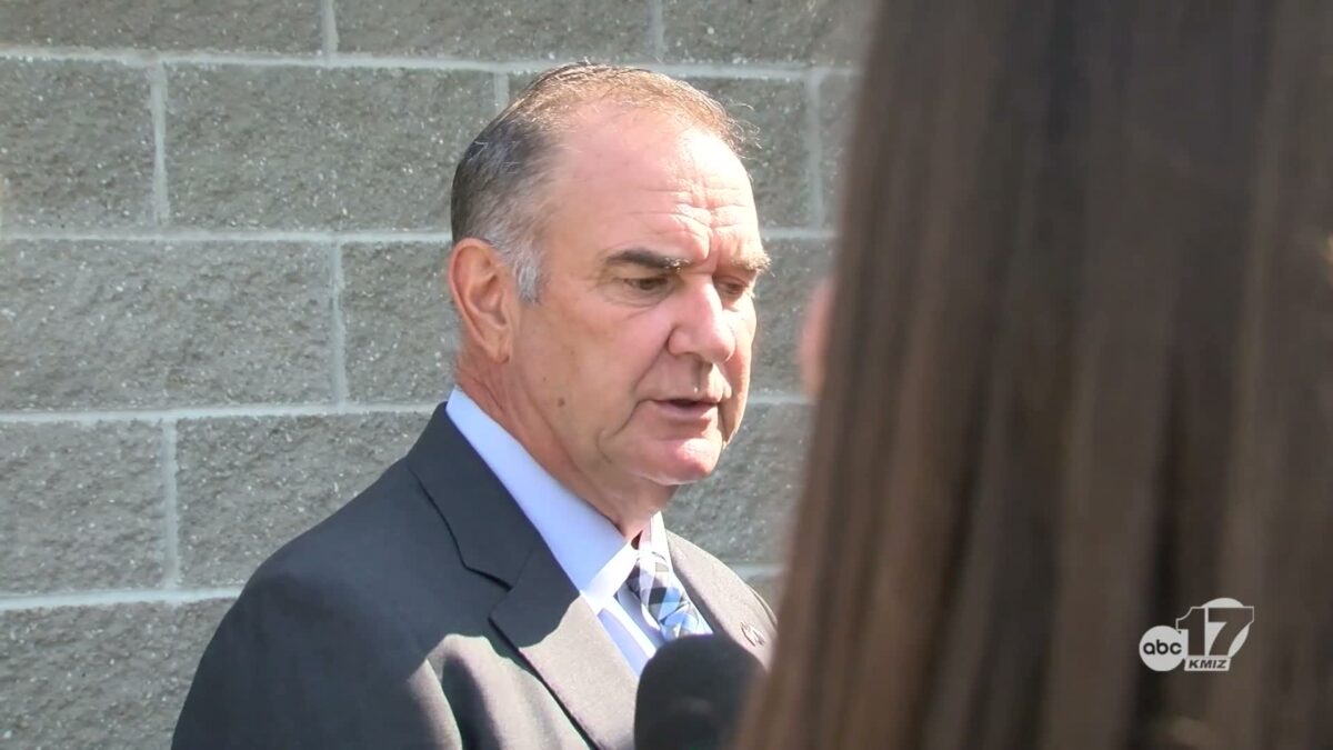Kehoe makes last-minute pitch for Amendment 5 while voting in Jefferson City
