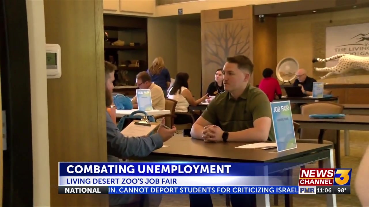 The Living Desert Zoo and Gardens hold job fair