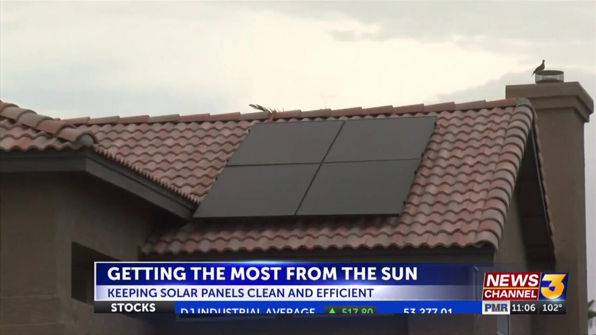 Are your solar panels running at peak efficiency?