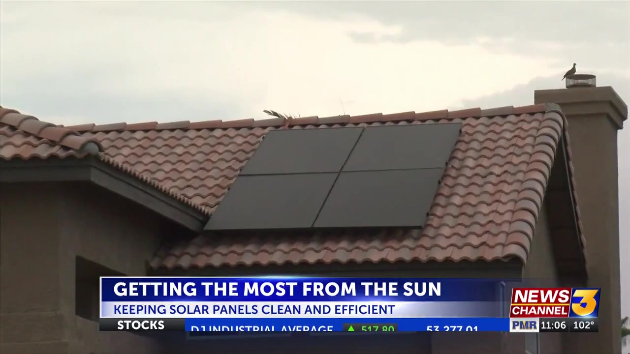 Are your solar panels running at peak efficiency?