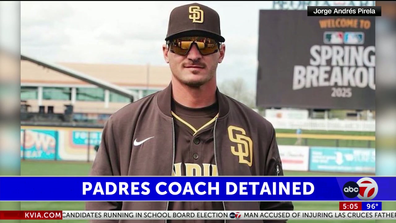 ICE detains San Diego Padres minor league coach at El Paso airport