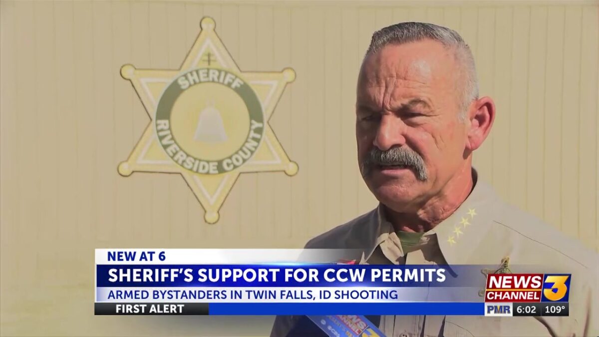 Sheriff Chad Bianco advocates for CCW permits in aftermath of Twin Falls shooting