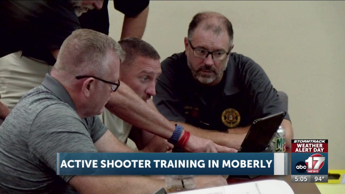 First responders from across Missouri attend active-shooter training in Moberly