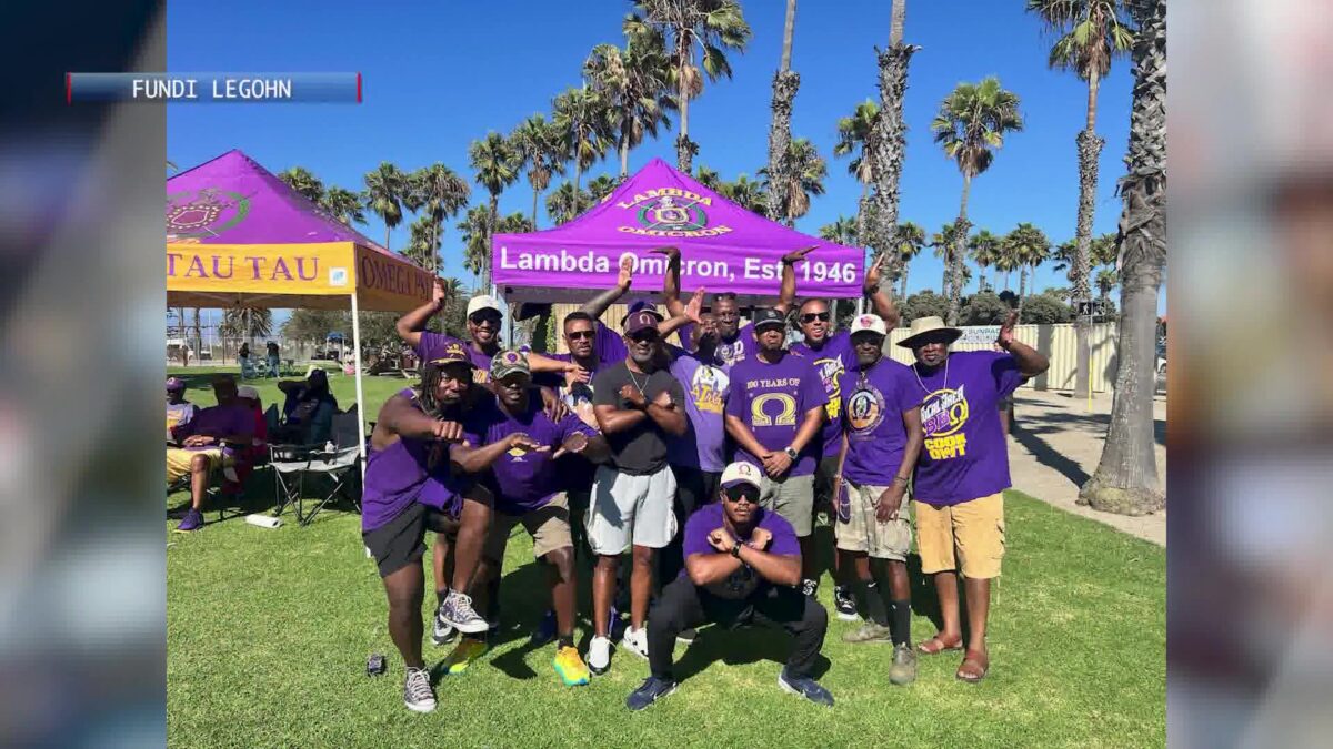 Omega Psi Phi hosts BBQ