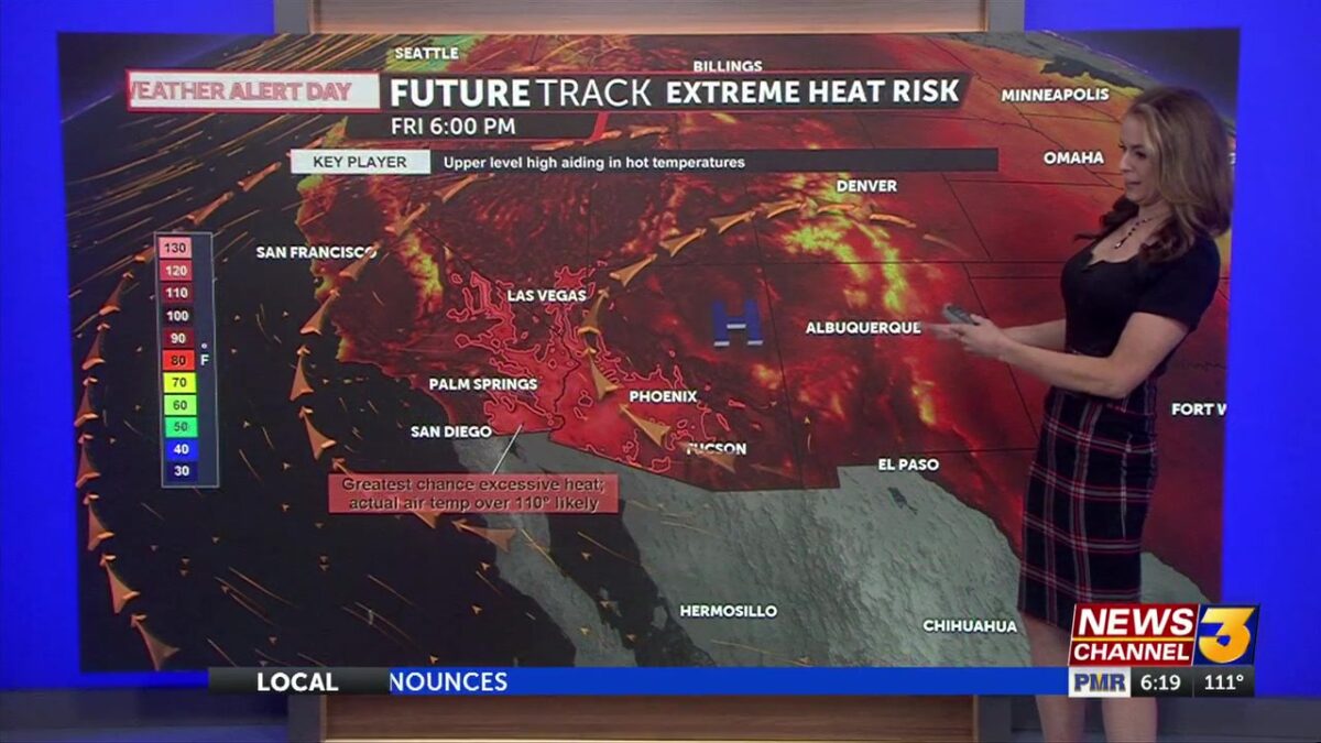 First Alert Weather Alert for Dangerous Heat Through the Weekend