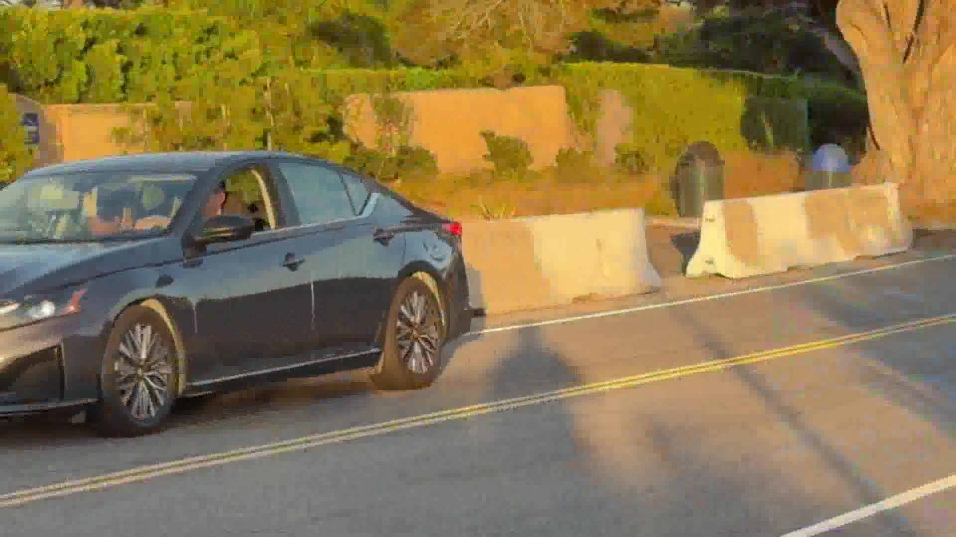 Cliff Drive Barricades Reduced While Traffic Study Continues