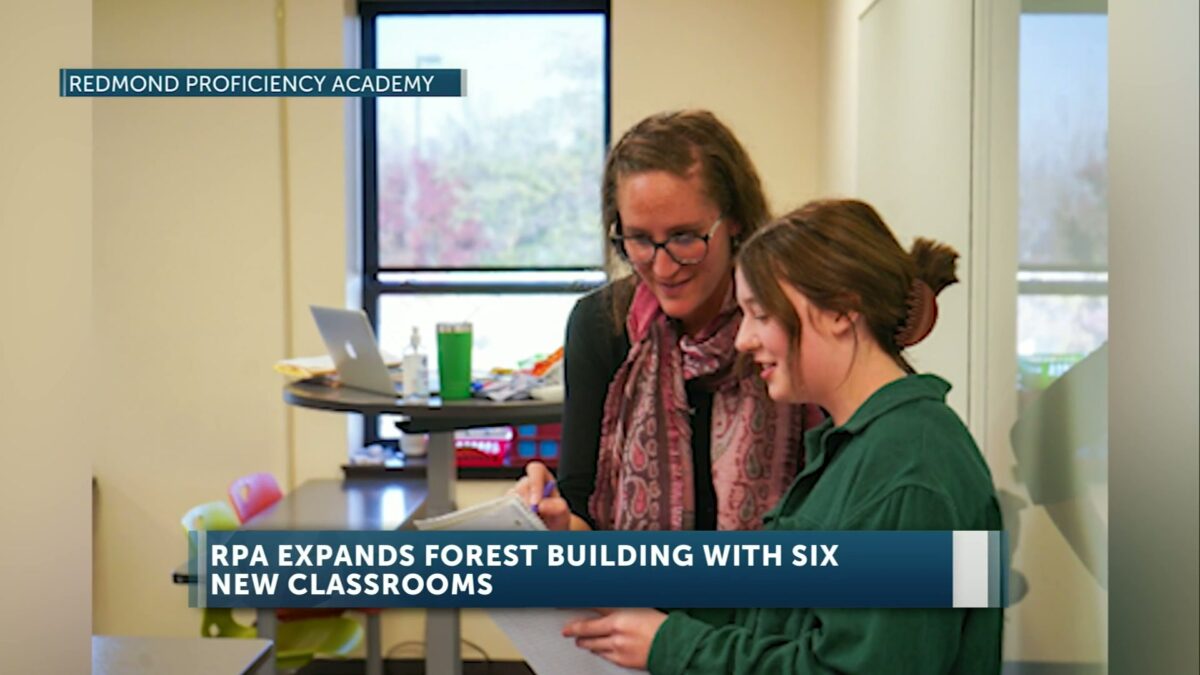 Redmond Proficiency Academy opens expanded Forest Building downtown