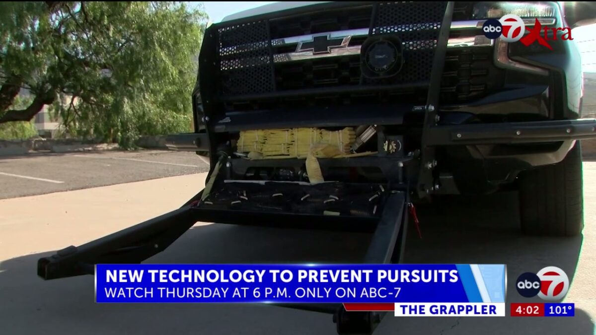 Texas DPS uses Grappler System to prevent pursuits