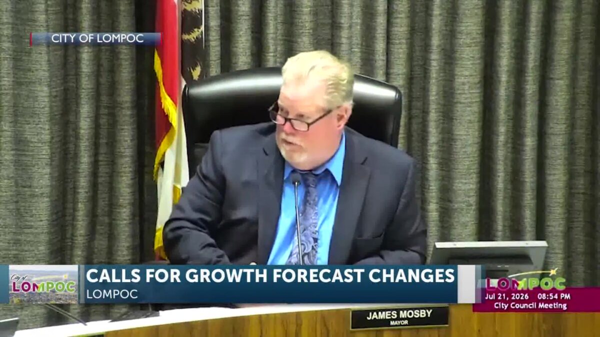 Lompoc City Council Questions Most Recent SBCAG Regional Growth Forecast