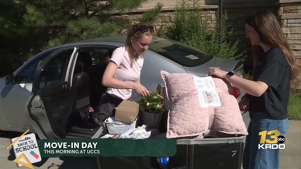 School Buzz on the Road: UCCS welcomes students for move-in day