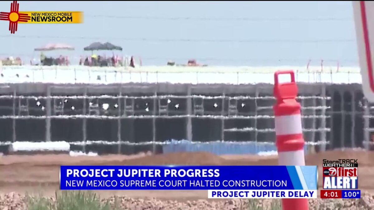 New Mexico Supreme Court pauses Project Jupiter water well drilling
