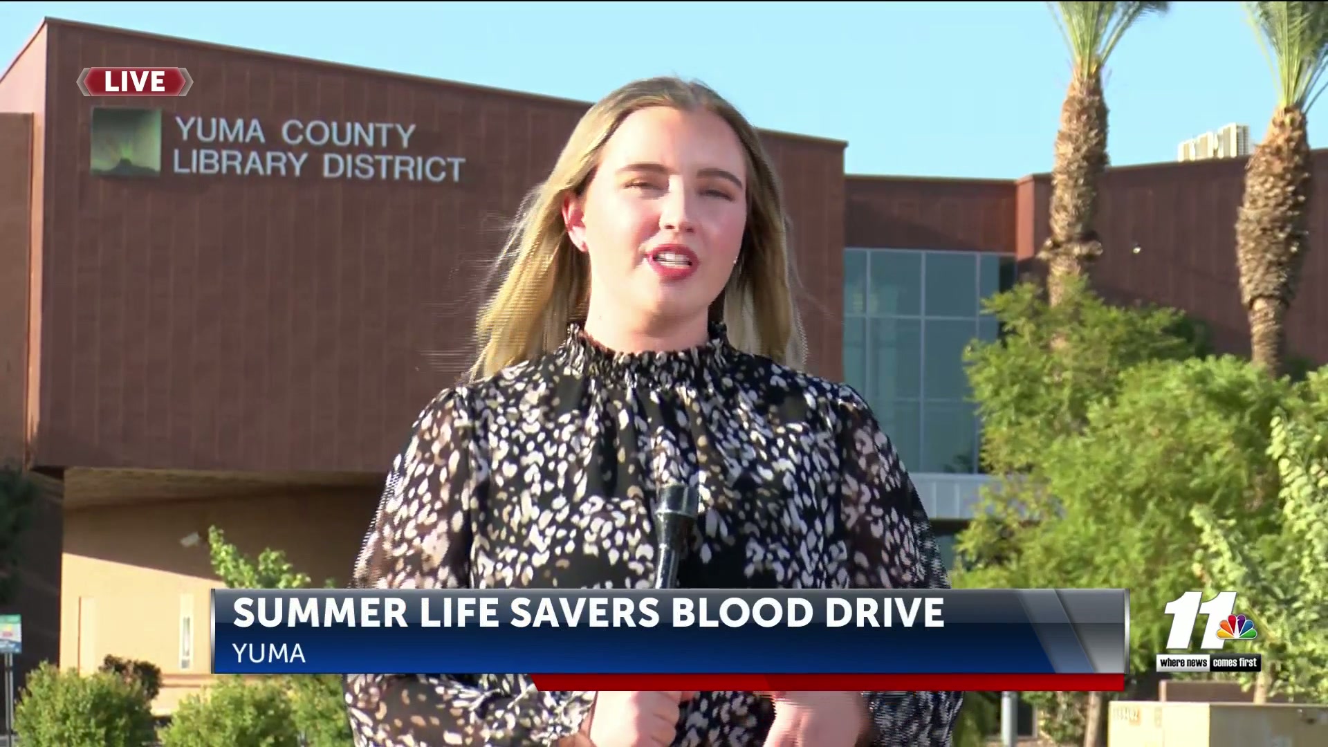 Friday marks day two of Summer Life Savers Blood Drive