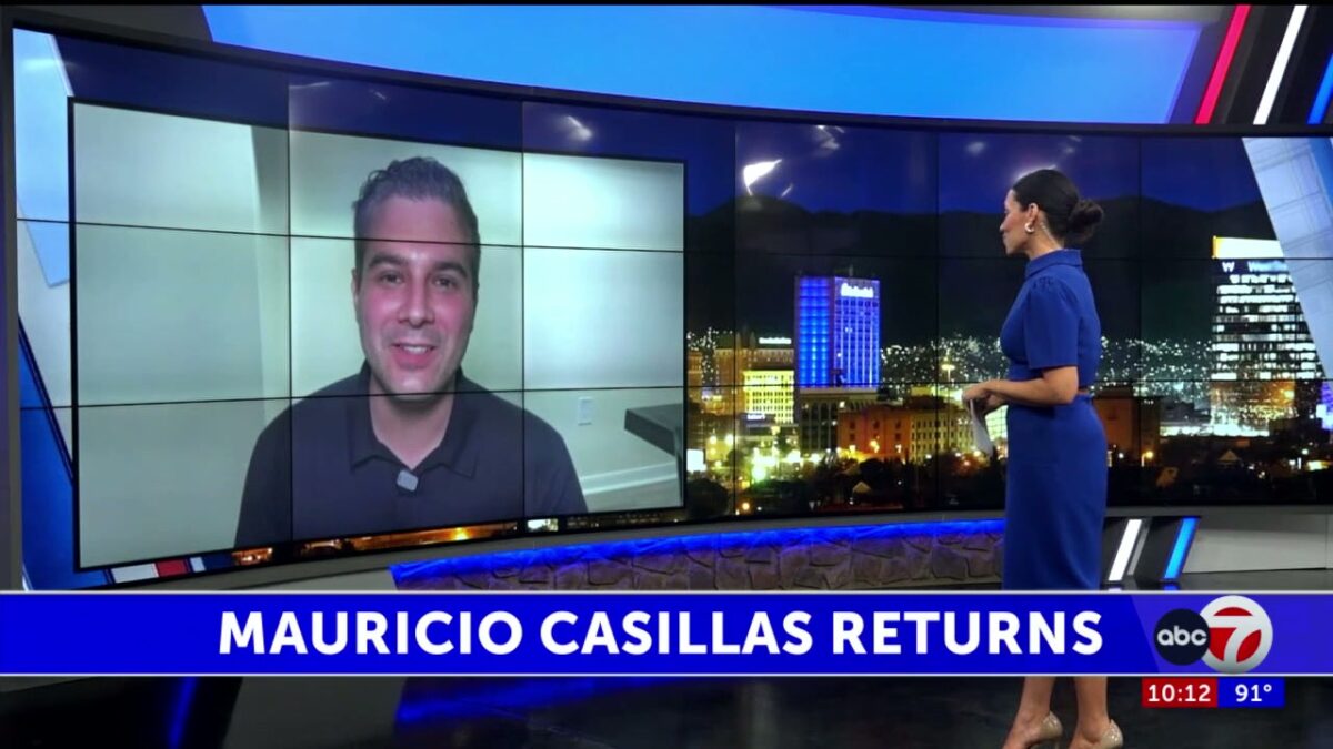 ABC-7 welcomes home Mauricio Casillas as new evening anchor
