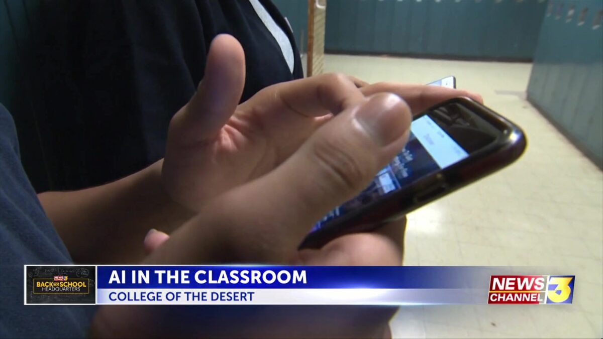 College of the Desert professor on how students should use AI this school year