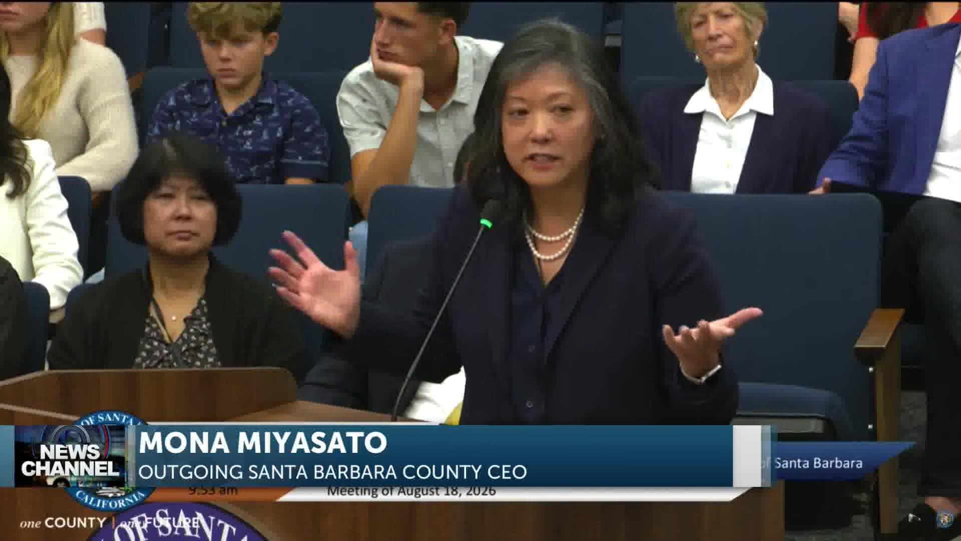 Santa Barbara County’s CEO Leaves Her Post with a Heartfelt Farewell