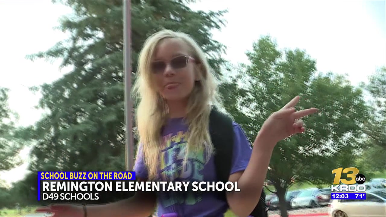 School Buzz: D49 first day of school at Remington Elementary