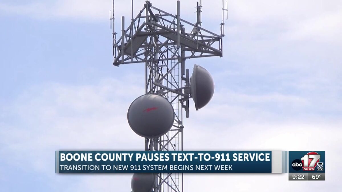 Boone County to temporarily pause 911 texting during system upgrade