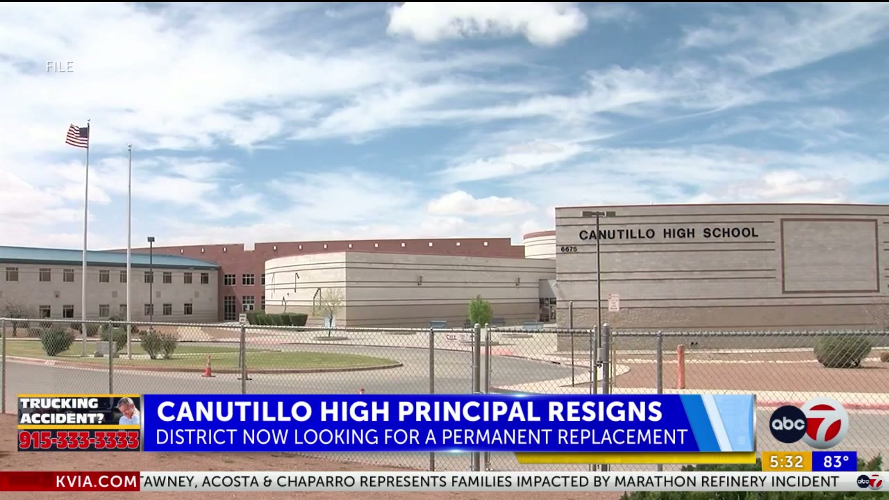 Canutillo High School principal resigns