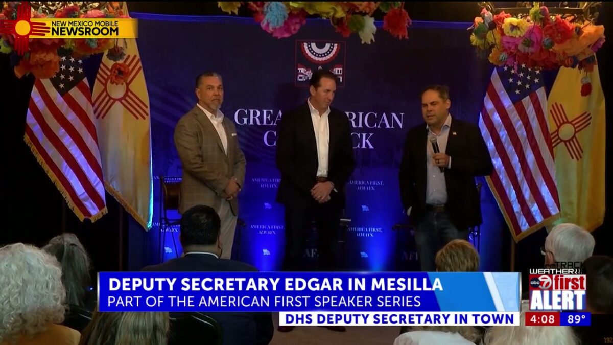 DHS Deputy Secretary Troy Edgar to speak at Mesilla policy forum