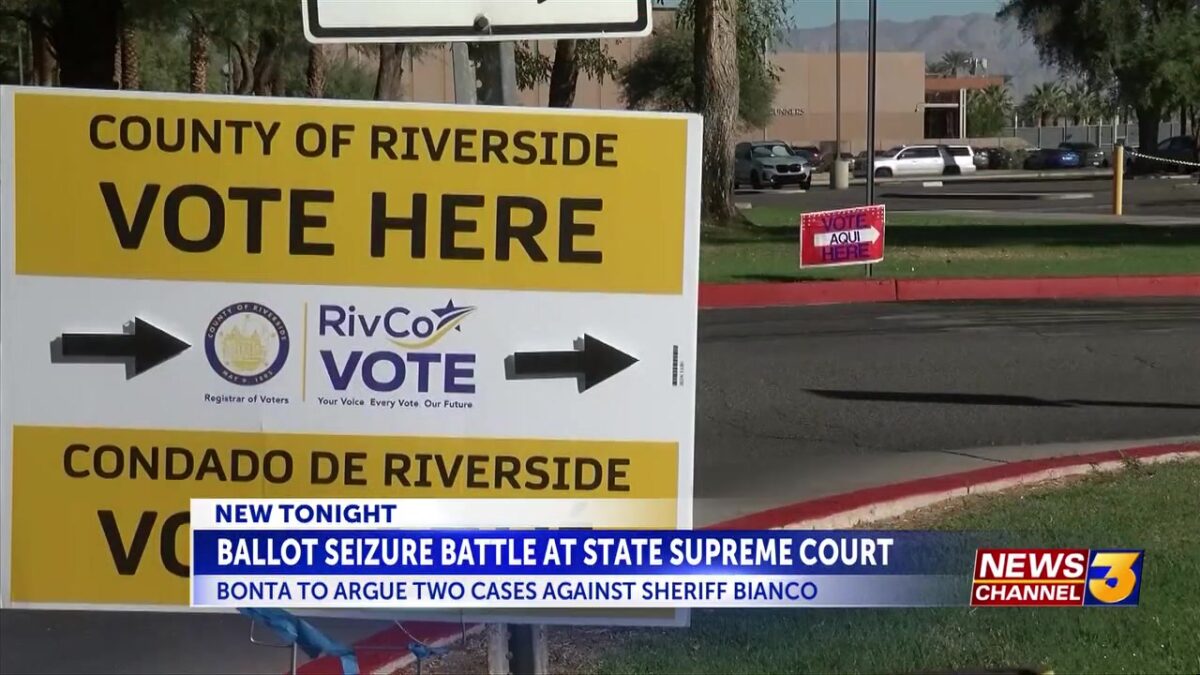 Bonta to argue on both fronts against Sheriff Bianco in ballot seizure showdown