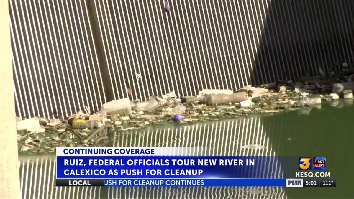 Officials tackle New River pollution