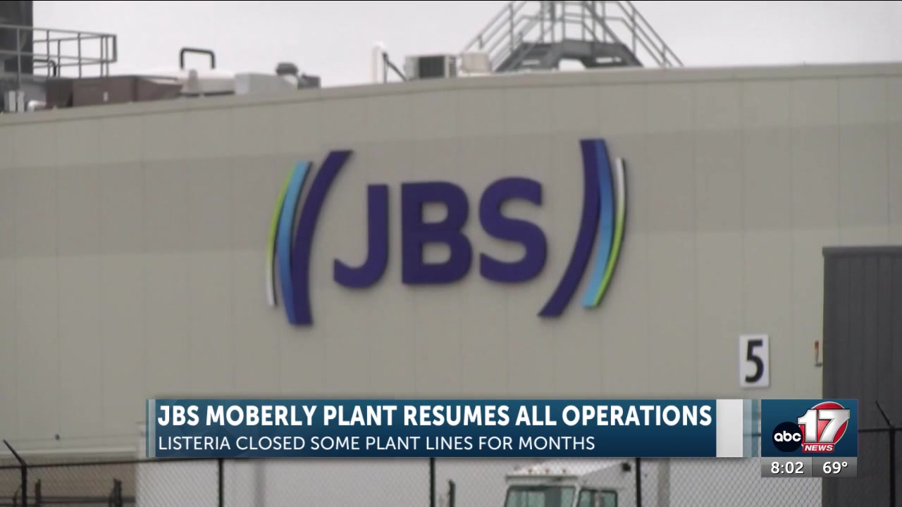 JBS Moberly plant back open